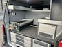Volkswagen Transporter 2.0 TSI L2H1 204pk DSG Automaat Dubbele schuifdeuren Airco Adaptive Cruise Navigatie Pdc V/A Trekhaak 2500kg Lange wielbasis Lang Bpm vrij voor prive gebruik Kastinrichting Comfort stoelen met zijairbag i