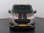 Ford Transit Custom 300 | 2.0 TDCI | L2 H1 | LIMITED | DUBBEL CABINE | 5-ZITS | LEDEREN BEKLEDING | ACHTERUITRIJCAMERA | NAVIGATIE | STOELVERWARMING | TREKHAAK | 2X ZIJSCHUIFDEUR | NL AUTO