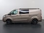 Ford Transit Custom 300 | 2.0 TDCI | L2 H1 | LIMITED | DUBBEL CABINE | 5-ZITS | LEDEREN BEKLEDING | ACHTERUITRIJCAMERA | NAVIGATIE | STOELVERWARMING | TREKHAAK | 2X ZIJSCHUIFDEUR | NL AUTO