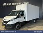 IVECO Daily 35C16H 157pk Dubbel Lucht Bakwagen Laadklep Euro6 Airco | Bijrijdersbank