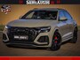 Audi RS Q8 RSQ8 600PK 4.0 TFSI | MATT OLIVE GREEN | QUATTRO | MEGA VOLLE RSQ8 | BANG & OLUFSEN | HUD | 4 WIELBESTURING | 23 INCH AUDI SPORT WHEELS | RS BEKLEDING ZWART | PANO | SOFTCLOSE | De Lamborghini Urus en Audi RS Q8 zijn beide supersnelle SUV's met dezelfde basis (4.0L V8 twin-turbo motor van de VW Group)