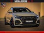 Audi RS Q8 RSQ8 600PK 4.0 TFSI | MATT OLIVE GREEN | QUATTRO | MEGA VOLLE RSQ8 | BANG & OLUFSEN | HUD | 4 WIELBESTURING | 23 INCH AUDI SPORT WHEELS | RS BEKLEDING ZWART | PANO | SOFTCLOSE | De Lamborghini Urus en Audi RS Q8 zijn beide supersnelle SUV's met dezelfde basis (4.0L V8 twin-turbo motor van de VW Group)