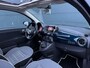Fiat 500 0.9 Turbo Lounge *schuifdak *cruise *blauw metallic