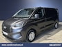 Ford Transit Custom 2.0 TDCI 136pk L2H1 Euro6 Airco | Camera | Apple Carplay | LED | Cruisecontrol Android Auto, Verwarmde voorruit, Parkeersensoren, Bijrijdersbank, 2800kg trekvermogen