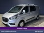 Ford Transit Custom 2.0 TDCI 131pk L2H1 Dubbele Cabine Euro6 Airco | 6-Zits | Camera | LED | 2800kg Trekhaak | Cruisecontrol Verwarmde voorruit, Android Auto, Dakdragers, Parkeersensoren