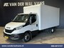 IVECO Daily 35C16H 157pk Bakwagen Laadklep Dubbel Lucht Euro6 Airco | 1010kg laadvermogen Bijrijdersbank