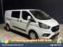 Ford Transit Custom 2.0 TDCI 131pk L2H1 Dubbele Cabine Euro6 Airco | 6-Zits | Navigatie | LED | Apple Carplay | Cruisecontrol Android Auto, Parkeersensoren, Stoelverwarming, Verwarmde voorruit, 2800kg trekvermogen