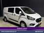 Ford Transit Custom 2.0 TDCI 131pk L2H1 Dubbele Cabine Euro6 Airco | 6-Zits | Navigatie | LED | Apple Carplay | Cruisecontrol Android Auto, Parkeersensoren, Stoelverwarming, Verwarmde voorruit, 2800kg trekvermogen