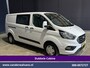 Ford Transit Custom 2.0 TDCI 131pk L2H1 Dubbele Cabine Euro6 Airco | 6-Zits | LED | Cruisecontrol | 2800kg trekhaak Parkeersensoren, Stoelverwarming