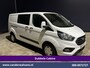 Ford Transit Custom 2.0 TDCI 131pk L2H1 Dubbele Cabine Euro6 Airco | 6-Zits | LED | Cruisecontrol | 2800kg trekhaak Parkeersensoren, Stoelverwarming