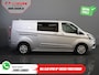 Ford Transit Custom 2.0 TDCI 130 pk L2 Limited DC Dubbel Cabine 2xSchuifdeur/ Stoelverw./ Carplay/ Cruise/ PDC/ Camera/ Navi/ Trekhaak/ Alarm III