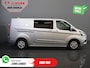 Ford Transit Custom 2.0 TDCI 130 pk L2 Limited DC Dubbel Cabine 2xSchuifdeur/ Stoelverw./ Carplay/ Cruise/ PDC/ Camera/ Navi/ Trekhaak/ Alarm III