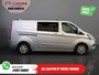 Ford Transit Custom 2.0 TDCI 130 pk L2 Limited DC Dubbel Cabine 2xSchuifdeur/ Stoelverw./ Carplay/ Cruise/ PDC/ Camera/ Navi/ Trekhaak/ Alarm III