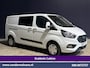 Ford Transit Custom 2.0 TDCI 130pk Automaat L2H1 Dubbele Cabine Inrichting Euro6 Airco | 5-Zits | Navigatie | LED Cruisecontrol, Stoelverwarming, Verwarmde Voorruit, Trekhaak, Parkeersensoren