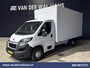 Peugeot Boxer 2.2 BlueHDi 141pk Bakwagen 436cm Lang Laadklep Euro6 Airco | Cruisecontrol | 1055kg laadvermogen Bijrijdersbank