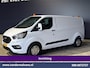 Ford Transit Custom 2.0 TDCI 130pk L2H1 Inrichting Euro6 Airco | Camera | LED | Cruisecontrol | Verwarmde voorruit Parkeersensoren, 2800kg trekvermogen, Bijrijdersbank
