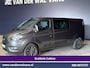 Ford Transit Custom 2.0 TDCI 170pk Automaat L2H1 Dubbele Cabine Euro6 Airco | 5-Zits | LED | Cruisecontrol Stoelverwarming, Verwarmde voorruit, LM velgen, Trekhaak, Parkeersensoren