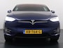 Tesla Model X 100D 20" Trekhaak Leder Luchtvering Adaptive Cruise AutoPilot Panoramadak Vleugeldeuren Camera's Elektr.Stoelen/Stuur+Verwarmd+Geheugen Keyless Wifi Adaptieve koplampen Lmv 20" Led Elektr.-Achterklep Bordherkenning Verwarmde Sproeiers-bladen Carbon Sentry Mode Valet mode 2250 kg Trekvermogen! € 124.700 nieuw !