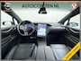 Tesla Model X 100D 423pk Dual Motor Leer Luchtvering Trekhaak AutoPilot Pano-Dak Adaptive Cruise Vleugeldeuren Camera's Elektr.Stoelen/Stuur+Verwarmd+Geheugen Keyless Wifi Adaptieve koplampen Lmv 20" Led Elektr.-Achterklep Bordherkenning Verwarmde Sproeiers-bladen Carbon Sentry Mode Valet mode 2.250 kg Trekvermogen! Nieuwprijs €124.700,-