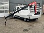 Peugeot Boxer 335 2.0 BlueHDI L2 Euro 6 Fassi laadkraan Airco Trekhaak 2500kg trekgewicht Kastinrichting 3-Persoons P-up Pick-up Open laadbak