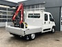 Peugeot Boxer 335 2.0 BlueHDI L2 Euro 6 Fassi laadkraan Airco Trekhaak 2500kg trekgewicht Kastinrichting 3-Persoons P-up Pick-up Open laadbak
