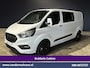 Ford Transit Custom 2.0 TDCI 131pk L2H1 Dubbele Cabine Euro6 Airco | 6-Zits | Navigatie | LED | Apple Carplay | Cruisecontrol Android Auto, Parkeersensoren, Achterklep, 2800kg trekvermogen