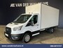 Ford Transit 2.0 TDCI 160pk Bakwagen Laadklep Euro6 Airco | Lat om lat Betimmering | Cruisecontrol Verwarmde voorruit, Bijrijdersbank