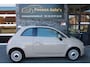 Fiat 500 1.2 Lounge Cappuccino, Leer, City, Automaat, Multistuur, Onderhouden!