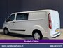 Ford Transit Custom 2.0 TDCI 131pk Automaat L2H1 Dubbele cabine Euro6 Airco | 6-Zits | Camera | Navigatie | Apple Carplay LED, Trekhaak, Cruisecontrol, Android Auto, Stoelverwarming, Verwarmde Voorruit, Parkeersensoren, Bijrijdersbank