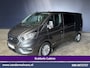 Ford Transit Custom 2.0 TDCI 130pk Automaat L2H1 Dubbele cabine Limited Euro6 Airco | 2x Zijdeur | 5-Zits | Camera | Navigatie Cruisecontrol, LED, Trekhaak, L&M Velgen, Stoelverwarming, Verwarmde Voorruit, Parkeersensoren