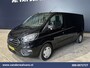 Ford Transit Custom 2.0 TDCI 131pk L2H1 Euro6 Airco | Camera | Leder | Navigatie | LED | Cruisecontrol Verwarmde Voorruit, Parkeersensoren, Bijrijdersbank, 2800kg trekvermogen