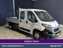 Peugeot Boxer 2.0 BlueHDI 130pk Pick up Dubbel Cabine Open laadbak Euro6 Airco | 7-Zits | Trekhaak | Navigatie