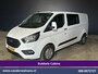 Ford Transit Custom 2.0 TDCI 130pk L2H1 Dubbele Cabine Euro6 inrichting | Airco | 6-Zits | LED | Cruisecontrol | Parkeersensoren Achterklep, 2800kg Trekvermogen
