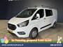 Ford Transit Custom 2.0 TDCI 130pk L2H1 Dubbele Cabine Euro6 inrichting | Airco | 5-Zits | Imperiaal | LED | Cruisecontrol Stoelverwarming, Parkeersensoren, 2800kg trekvermogen