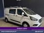 Ford Transit Custom 2.0 TDCI 130pk L2H1 Dubbele Cabine Euro6 inrichting | Airco | 5-Zits | Imperiaal | LED | Cruisecontrol Stoelverwarming, Parkeersensoren, 2800kg trekvermogen