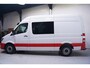 Mercedes-Benz Sprinter 316 CDI 163 pk Dubbel Cabine L2H2 Airco Cruise Control, Trekhaak, 270 Graden Deuren, PDC V+A, 6-Zits