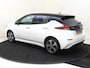 Nissan Leaf e+ Tekna 62 kWh | achterbank verwarmd | airco automatisch | Apple Carplay/Android Auto | Autonomous Emergency Braking | cruise control adaptief met Stop&Go | dodehoek detectie | file assistent | lederen/microvezel bekleding | LED koplampen | lichtmetalen velgen 17"| navigatiesysteem full map | rijstrooksensor met correctie | voorstoelen verwarmd | warmtepomp |