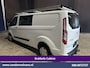 Ford Transit Custom 2.0 TDCI 131pk L2H1 Dubbele Cabine Inrichting Euro6 Airco | 5-Zits | Imperiaal | 2800kg Trekhaak | LED Cruisecontrol, Stoelverwarming, Parkeersensoren, Achterklep