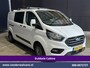 Ford Transit Custom 2.0 TDCI 130pk L2H1 Dubbele Cabine Euro6 Airco | 6-Zits | Camera | LED | Cruisecontrol | 2800kg Trekhaak Android Auto, Verwarmde voorruit, Stoelverwarming, Parkeersensoren, Dakdragers