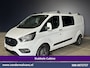 Ford Transit Custom 2.0 TDCI 130pk L2H1 Dubbele Cabine Euro6 Airco | 6-Zits | Camera | LED | Cruisecontrol | Trekhaak Android Auto, Verwarmde voorruit, Stoelverwarming, Parkeersensoren, Dakdragers