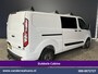 Ford Transit Custom 2.0 TDCI 130pk L2H1 Dubbele Cabine Euro6 Airco | 6-Zits | Camera | LED | Cruisecontrol | 2800kg Trekhaak Android Auto, Verwarmde voorruit, Stoelverwarming, Parkeersensoren, Dakdragers