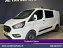 Ford Transit Custom 2.0 TDCI 130pk L2H1 Dubbele Cabine Euro6 Airco | 6-Zits | Camera | LED | Cruisecontrol | 2800kg Trekhaak Android Auto, Verwarmde voorruit, Stoelverwarming, Parkeersensoren, Dakdragers