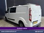 Ford Transit Custom 2.0 TDCI 130pk L2H1 Dubbele Cabine Euro6 Airco | 6-Zits | Camera | LED | Cruisecontrol | 2800kg Trekhaak Android Auto, Verwarmde voorruit, Stoelverwarming, Parkeersensoren, Dakdragers