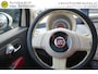 Fiat 500 1.4-16V 101PK LOUNGE PERFECT ONDERHOUDEN PARELMOER WIT PANORAMADAK LEDER STOELVERWARMING LMV AIRCO BLUETOOTH ELECTR.RAMEN-SPIEGELS