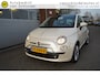 Fiat 500 1.4-16V 101PK LOUNGE PERFECT ONDERHOUDEN PARELMOER WIT PANORAMADAK LEDER STOELVERWARMING LMV AIRCO BLUETOOTH ELECTR.RAMEN-SPIEGELS
