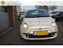 Fiat 500 1.4-16V 101PK LOUNGE PERFECT ONDERHOUDEN PARELMOER WIT PANORAMADAK LEDER STOELVERWARMING LMV AIRCO BLUETOOTH ELECTR.RAMEN-SPIEGELS