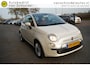 Fiat 500 1.4-16V 101PK LOUNGE PERFECT ONDERHOUDEN PARELMOER WIT PANORAMADAK LEDER STOELVERWARMING LMV AIRCO BLUETOOTH ELECTR.RAMEN-SPIEGELS