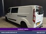 Ford Transit Custom 2.0 TDCI 170pk L2H1 Dubbele Cabine Euro6 Airco | 5-Zits | 2x Zijdeur | Camera | Navigatie | LED, Apple Carplay, Android Auto, Cruisecontrol, Verwarmde voorruit, Trekhaak, Parkeersensoren