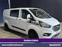 Ford Transit Custom 2.0 TDCI 170pk L2H1 Dubbele Cabine Euro6 Airco | 5-Zits | 2x Zijdeur | Camera | Navigatie | LED, Apple Carplay, Android Auto, Cruisecontrol, Verwarmde voorruit, Trekhaak, Parkeersensoren