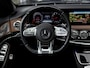 Mercedes-Benz S-klasse AMG 63 4Matic+ Lang Premium Plus / Panoramadak/ Burmester/ Entertainment achter/ DISTRONIC/ Smaragdgroen/ Bruin interieur